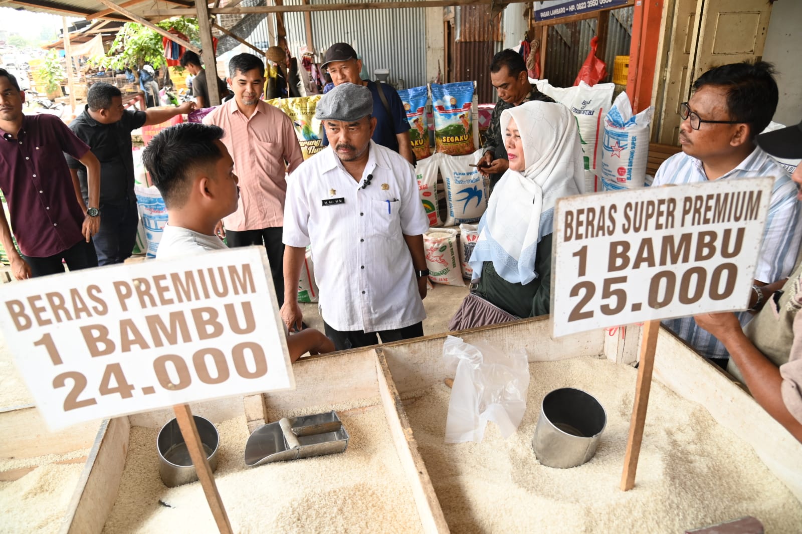 Pastikan Stok dan Harga Jelang Ramadhan, Pemkab dan BPS Aceh Besar Tinjau Pasar Induk Lambaro