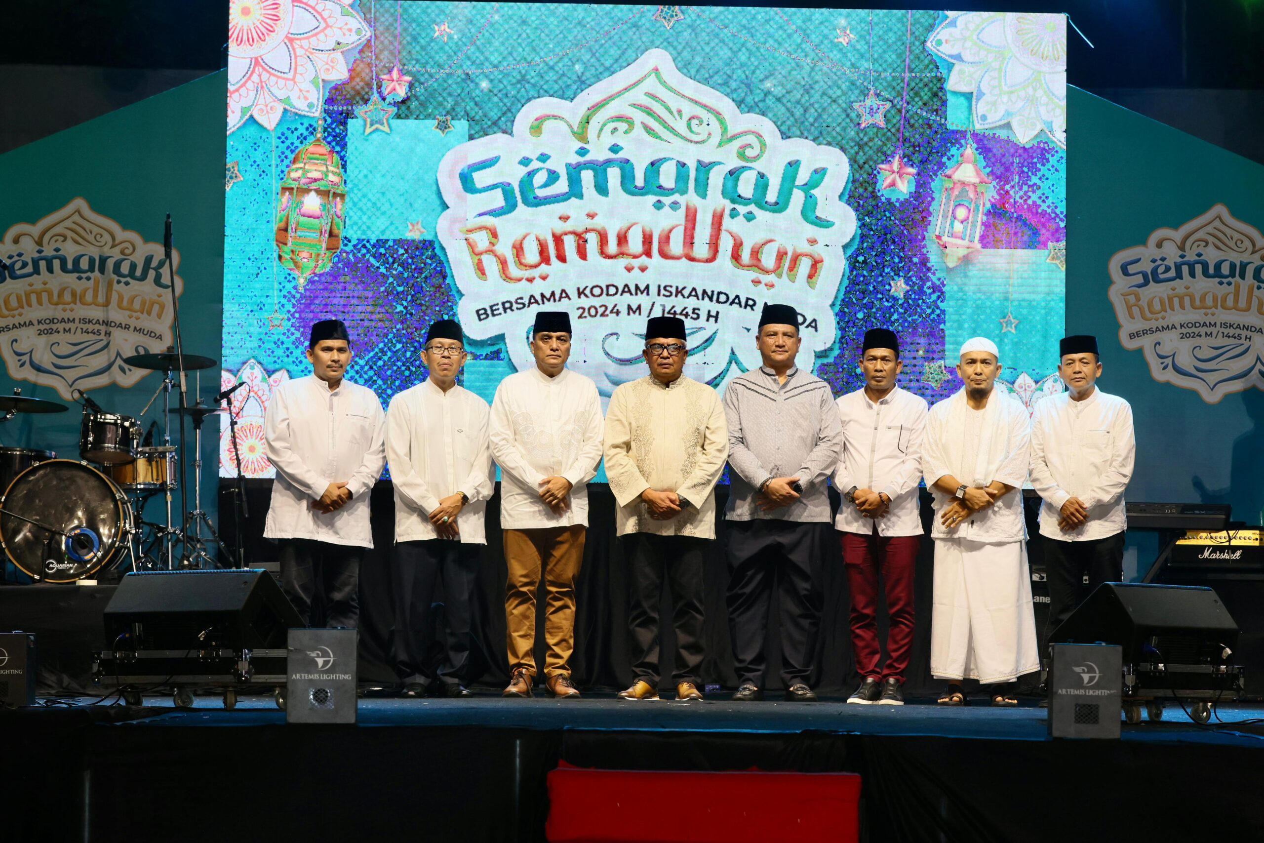 Pj Gubernur Buka Kegiatan Semarak Ramadhan Kodam Iskandar Muda