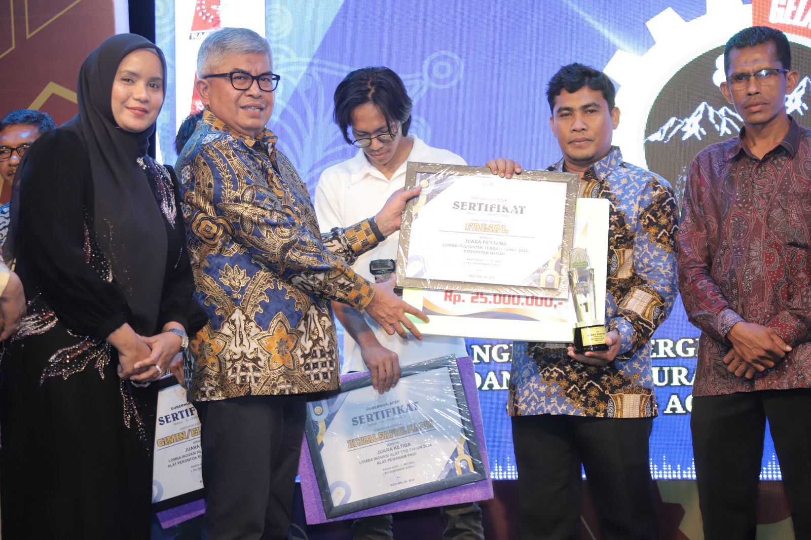 Aceh Besar Raih 2 Juara Posyantek Lomba TTG XXV Tahun 2024