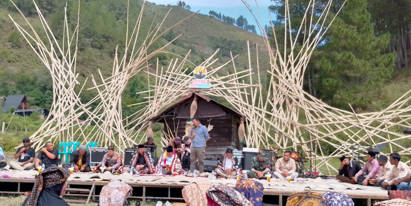 Pembukaan Festival Panen Kopi Gayo di Desa Asir-Asir. (3/8/2024)